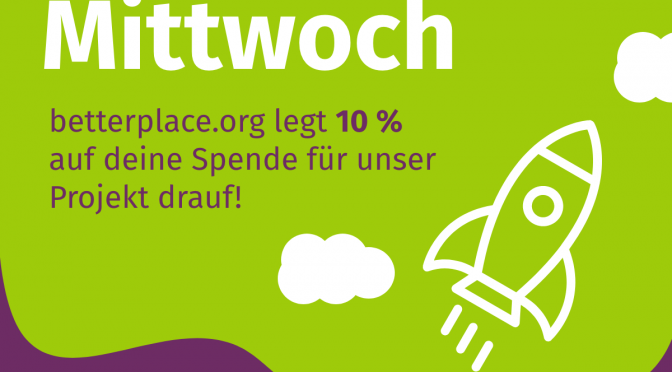 10% Extra bei betterplace.org