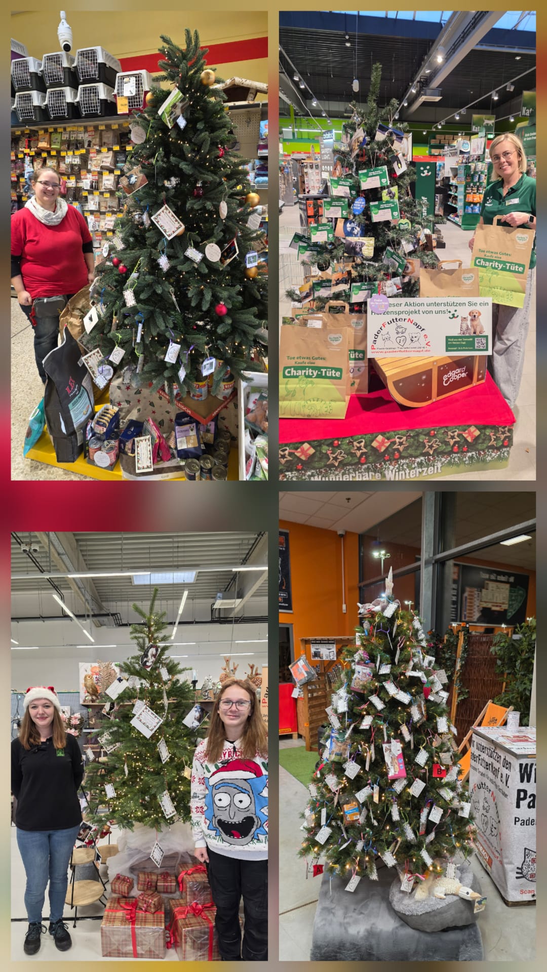 Weihnachts-Wunschbäume für die Vierbeiner unserer Gäste